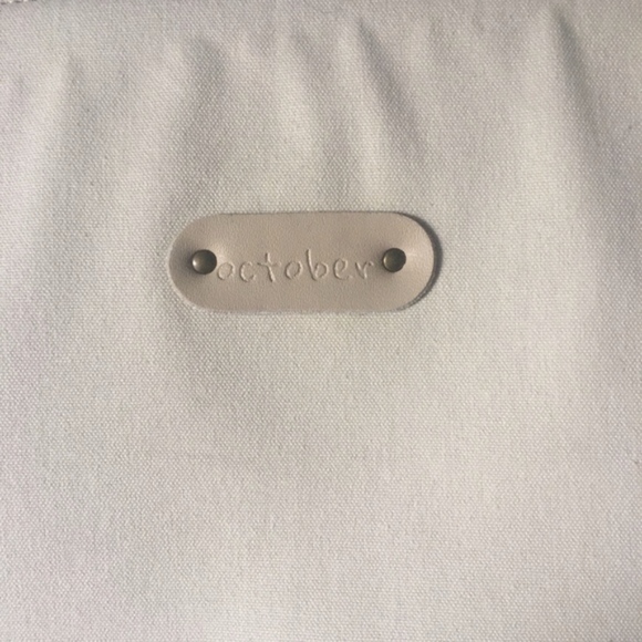 NWT October Jaipur Ivory Tote - Picture 5 of 6